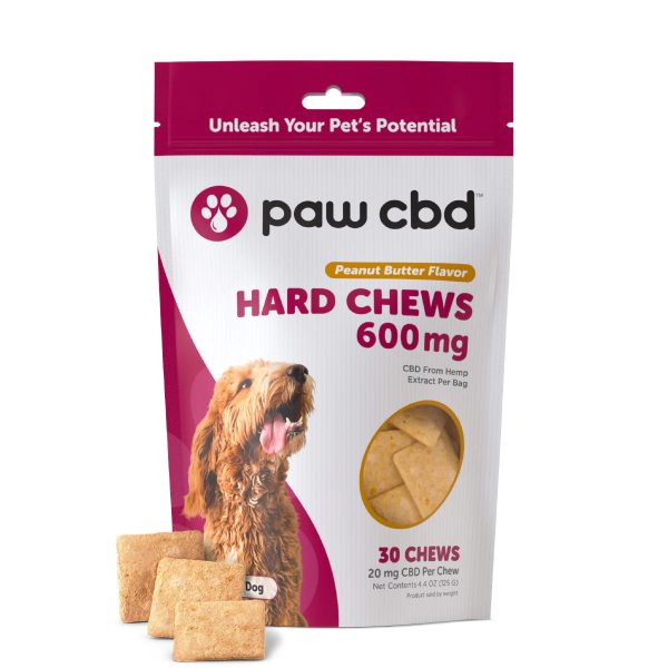 CBD Dog Treats Peanut Butter for Canine Happiness - (300MG - 600MG) - Image 2