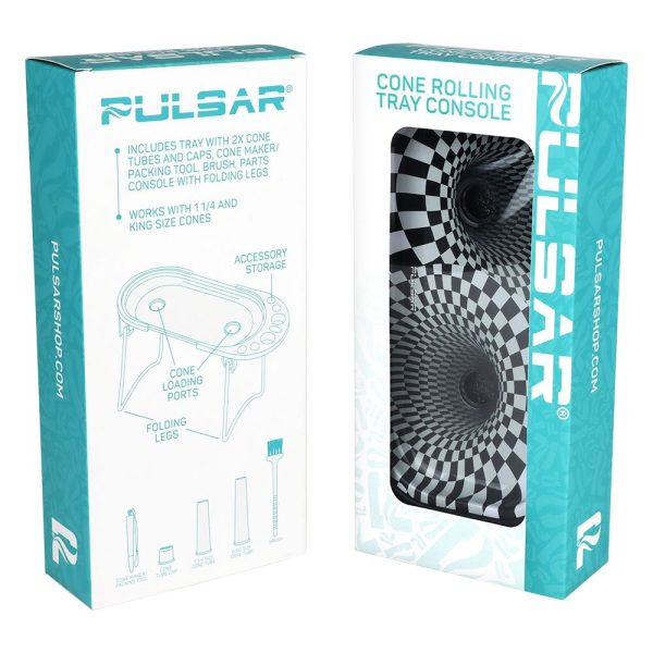 Pulsar Elevated Cone Rolling Tray Console | 9.25"x4.25" - Image 25