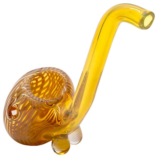LA Pipes "Flaco" Skinny Glass Sherlock Pipe - Image 6
