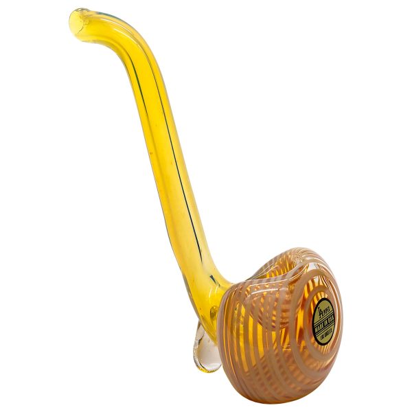 LA Pipes "Flaco" Skinny Glass Sherlock Pipe - Image 4