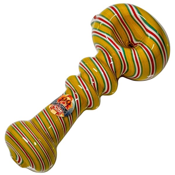 Crush Magic Genie Bottle Hand Pipe in Vibrant Colors - Compact & Carbureted - Image 2