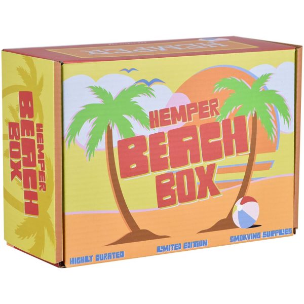 Hemper Beach Box Palm Tree Water Pipe - 7" / 14mm F - Image 4