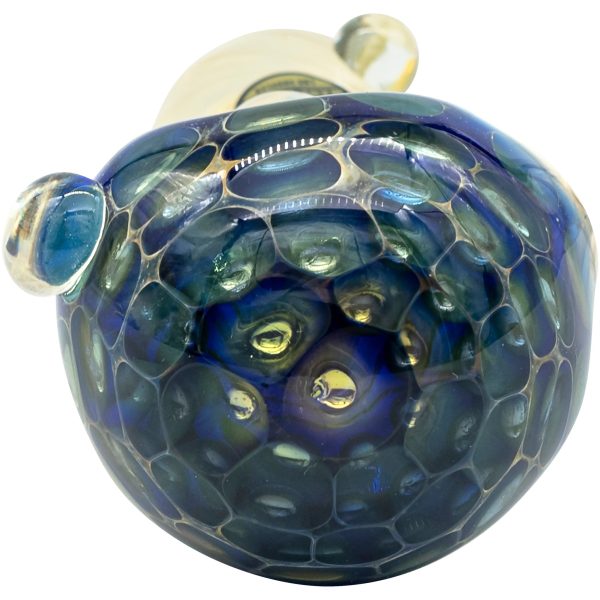 LA Pipes "The Hive" Honeycomb Color Changing Glass Pipe - Image 11