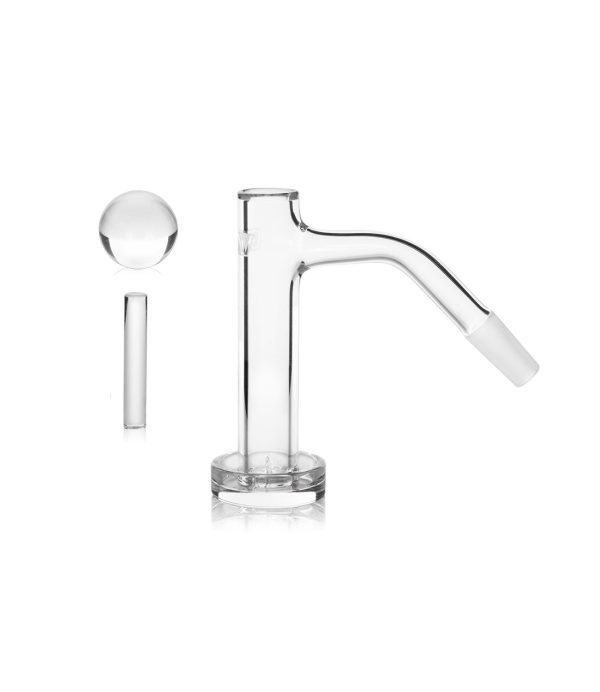 GRAV® 10mm 45° Quartz Control Tower Banger Set - Image 2