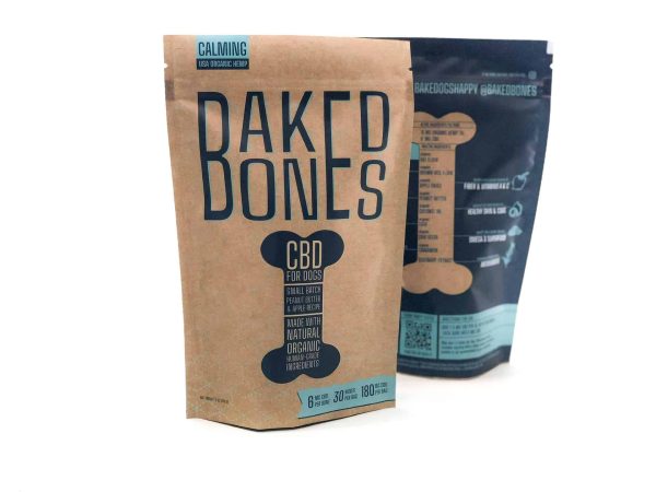 Baked Bones CBD Dog Treats – Peanut Butter & Apple Bones 180 MG - Image 5