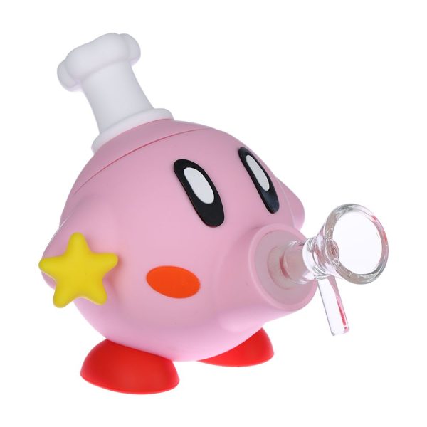 Power Up Star Friend Silicone Water Pipe - 4.5" / 14mm F - Image 2