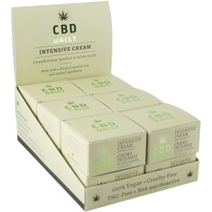 Earthly Body CBD Daily Intensive Cream - 1.7oz 12pcs
