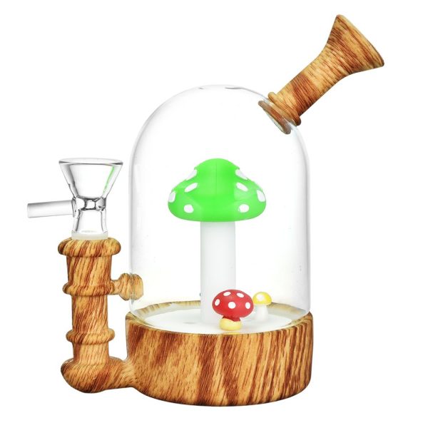 Shroom Family Bell Jar Water Pipe - 5.5" / 14mm F - Image 2