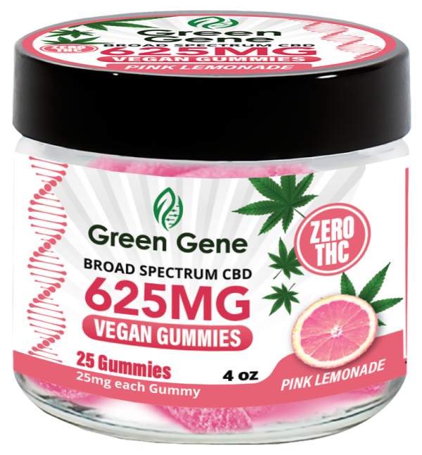 Green Genie CBD Vegan Pectin Infused Gummies w/ B12 Vitamins (625MG - 2500MG) - Image 4