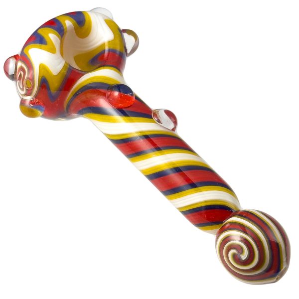 Spiral Body Wig-wag Head with Bulb Mouthpiece (Various Colors) - Image 4