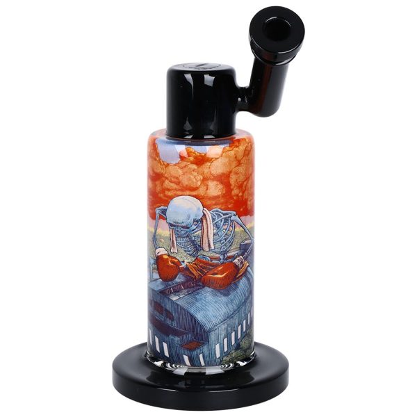 Grateful Dead x Pulsar Inside Print Water Pipe - 8.5" / 14mm F / Boxer - Image 3