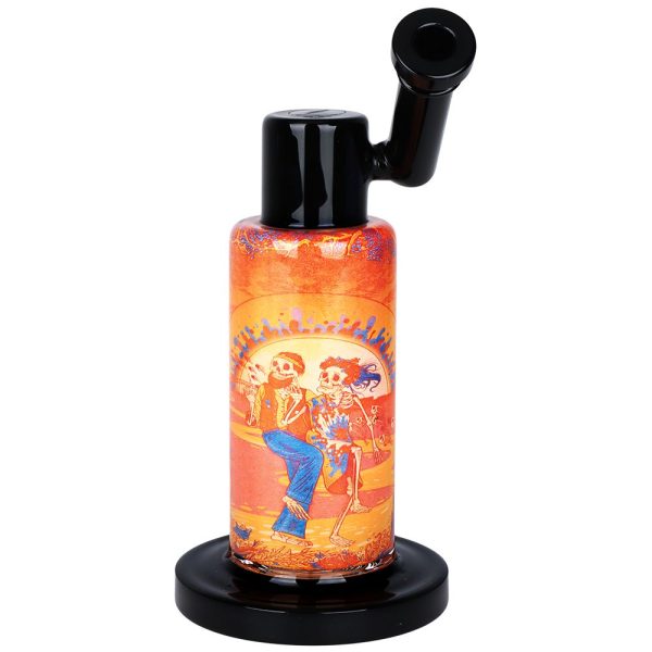 Grateful Dead x Pulsar Inside Print Water Pipe - 8.5" / 14mm F / Sunset Dance - Image 3