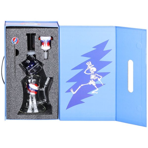 Grateful Dead x Pulsar Tesseract Hypercube Glass Water Pipe - Image 5