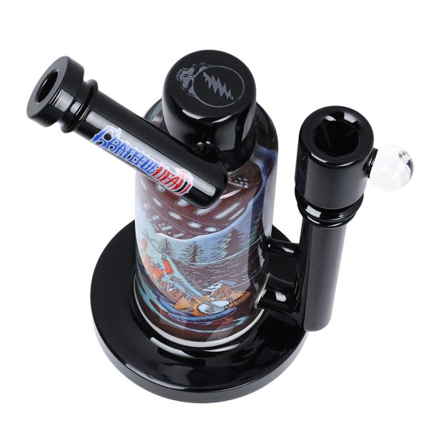 Grateful Dead x Pulsar Inside Print Water Pipe - 8.5" / 14mm F / UFO Jam - Image 6