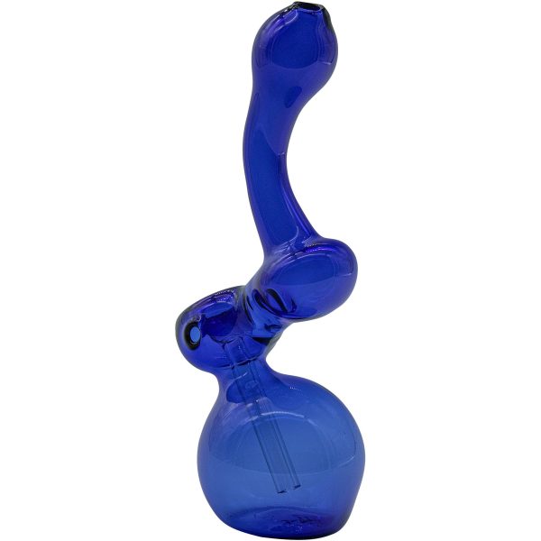 LA Pipes "Sherbub" Glass Sherlock Bubbler Pipe (Various Colors) - Image 5