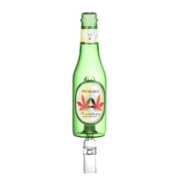 Dabtized Beer Burner Dab Straw & Dry Herb Pipe - 7.75" / 10mm F / Designs Vary - Image 5