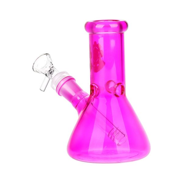 SeshGear Shorty Beaker Color Glass Water Pipe | 5.75" | 14mm F - Image 12