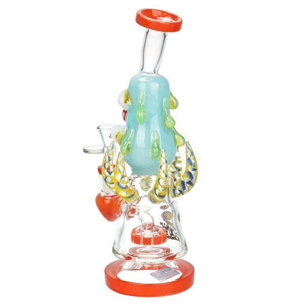 Lookah Glass Evil Eye Water Pipe - 9.75" / 14mm F - Image 2