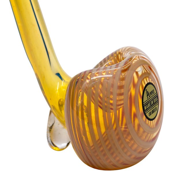 LA Pipes "Flaco" Skinny Glass Sherlock Pipe - Image 9