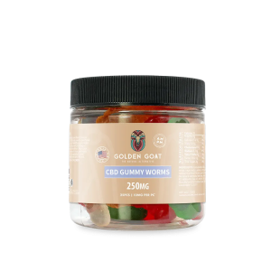 CBD Gummies 250MG - Clear Worms