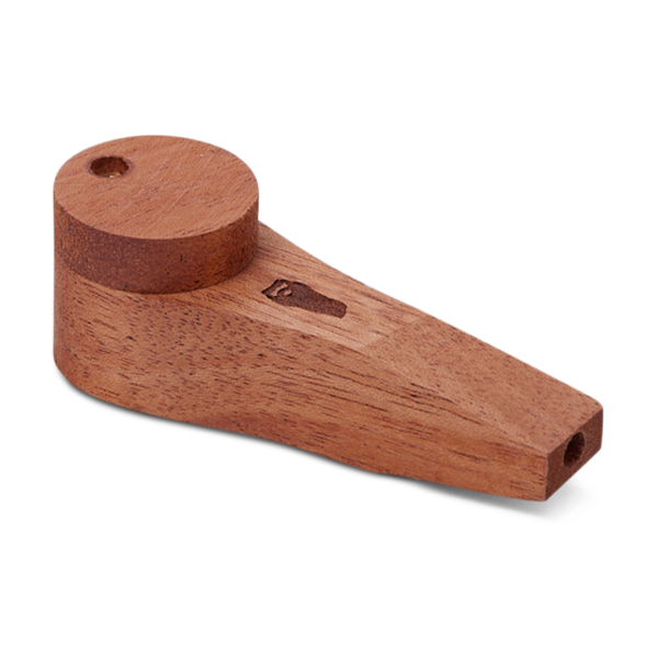 Bearded Circle Wood Pipe with Lid - Image 4