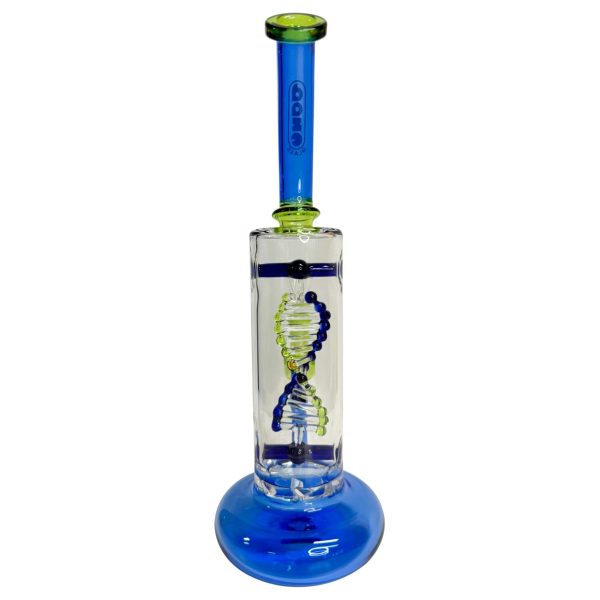 Daze Glass - 2nd Gen Spinning DNA & Turbine Perc Glass Water Pipe - Image 14