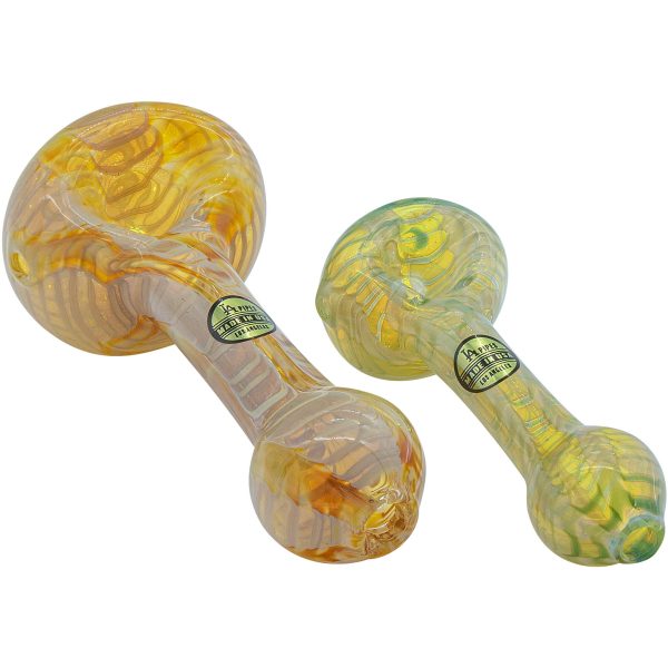 LA Pipes "Raker" Glass Spoon Pipe - Image 2