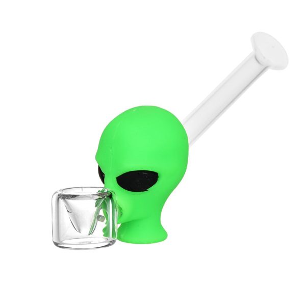 Alien Head Hand Pipe - 5" / 5ct - Image 2