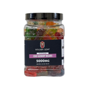 CBD Platinum Gummies - Clear Bears 5000MG