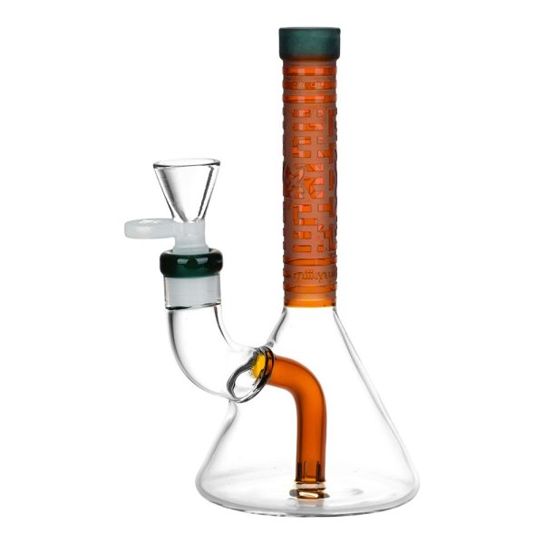 Milkyway Glass Bio-ID Beaker Water Pipe | 7" - Image 2