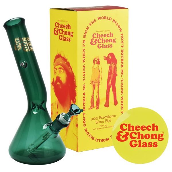 Cheech & Chong Glass Basketball Jones Chillax Bong | 12" | 14mm F - Image 5