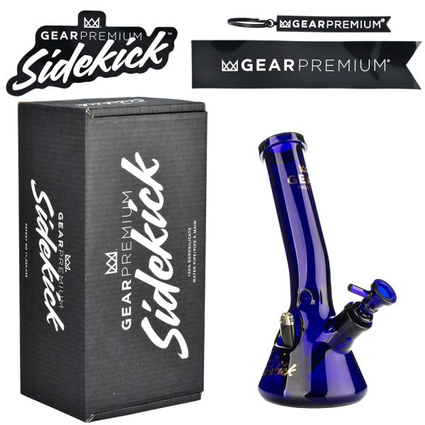 Gear Premium Sidekick Laid Back Glass Beaker Water Pipe | 12" - Image 10
