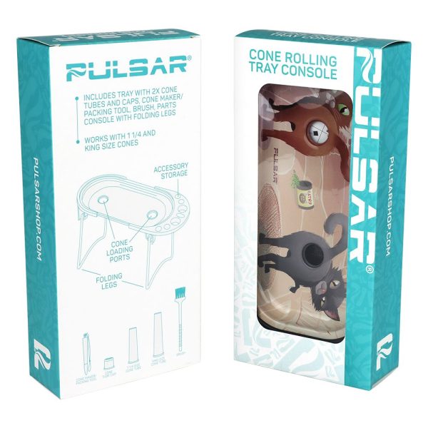 Pulsar Elevated Cone Rolling Tray Console | 9.25"x4.25" - Image 19