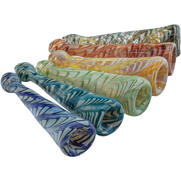 LA Pipes "Typhoon" Colored Chillum - Image 2