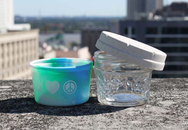 RE:STASH We'd Love Peace Ocean Tie-Dye 4oz jar - Image 10