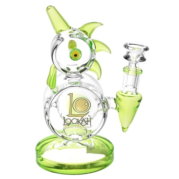 Lookah Glass Rooster Water Pipe | 7.5" | 14mm F - Image 5