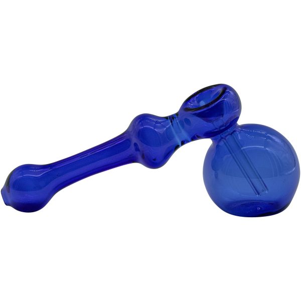 LA Pipes "Glass Hammer" Glass Hammer Bubbler Pipe (Various Colors) - Image 2