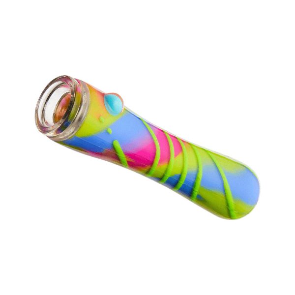 Eyce Oraflex Shorty Chillum - 3.5"/Assorted Colors 18pc - Image 2