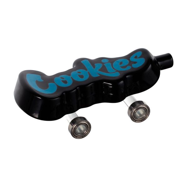 Cookies Toke Deck Glass Hand Pipe | 4.25" - Image 2