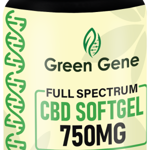 CBD Soft Gel Capsules - Full Spectrum Vitamins 750MG