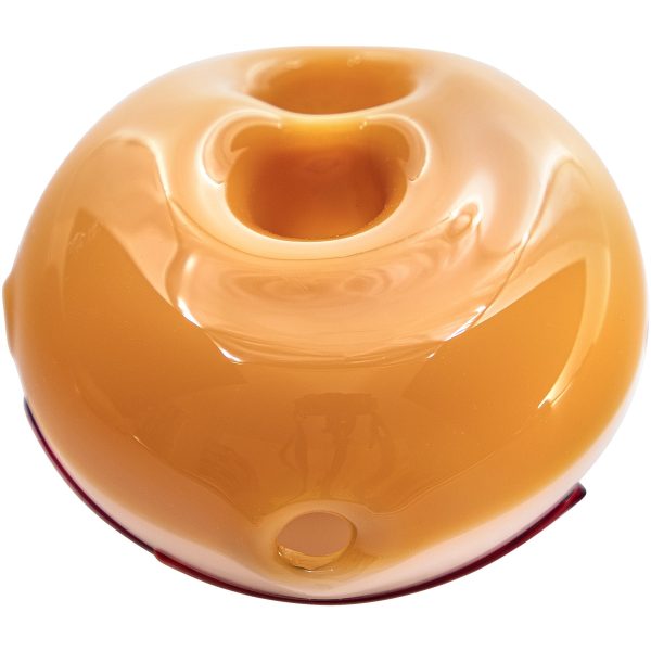 LA Pipes "Frosted Donut" Glass Pipe - Image 7