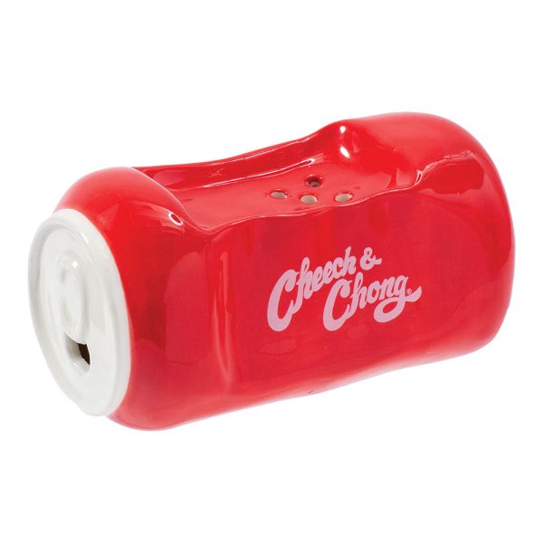Cheech & Chong Wacky Bowlz Soda Can Ceramic Pipe - 4.5" - Image 2