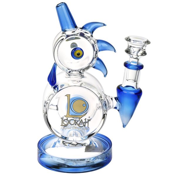 Lookah Glass Rooster Water Pipe | 7.5" | 14mm F - Image 2