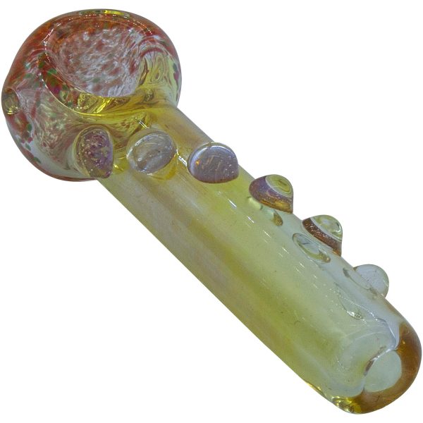LA Pipes "Razorback" Silver Fumed Mini Spoon (Various Colors) - Image 4