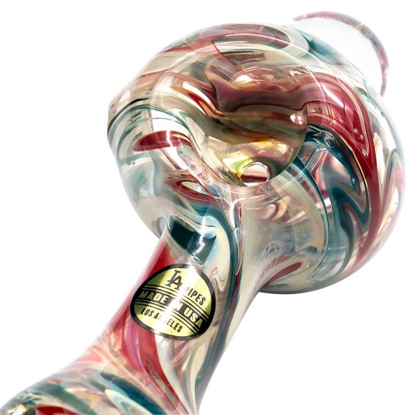 LA Pipes "Primordial Ooze" Glass Spoon Pipe - Image 5