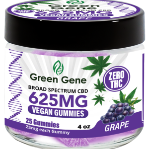 Green Genie CBD Vegan Pectin Infused Gummies w/ B12 Vitamins (625MG - 2500MG)