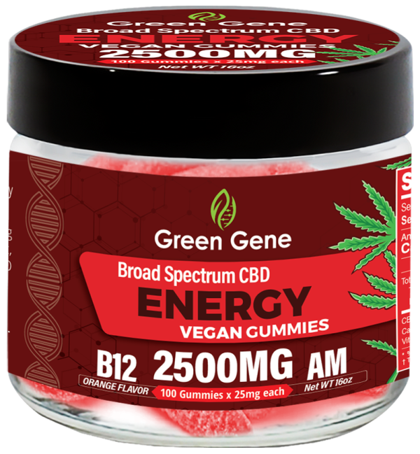 Green Genie Organic CBD Infused Mood Based Vegan Gummies - 625MG to 2500MG - Image 7