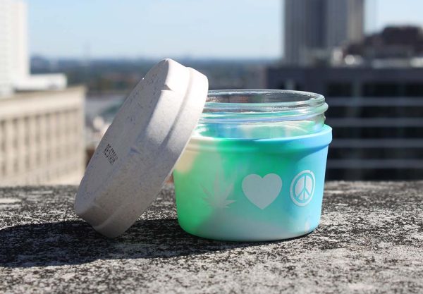 RE:STASH We'd Love Peace Ocean Tie-Dye 4oz jar - Image 9