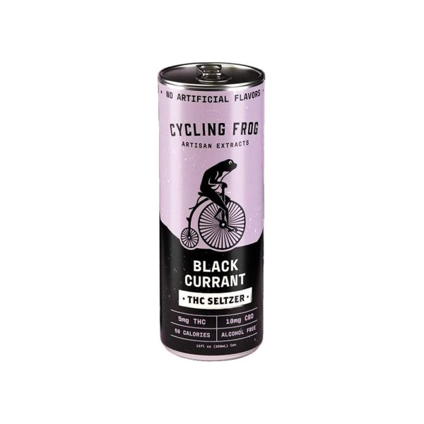 Cycling Frog THCA Seltzer | 12oz | 5mg THC / 10mg CBD | 6ct - Image 3