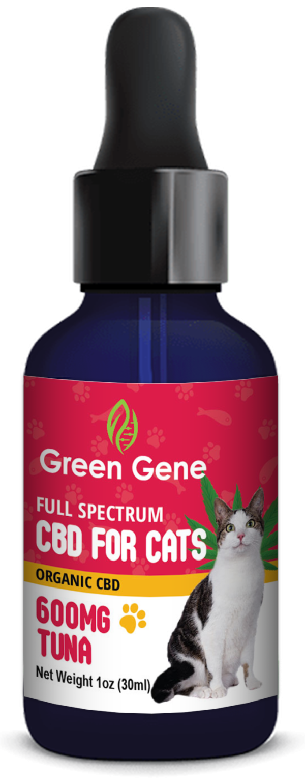 Full Spectrum CBD Oil for Cats - Feline Wellness Formula (300MG - 600MG) - Image 2